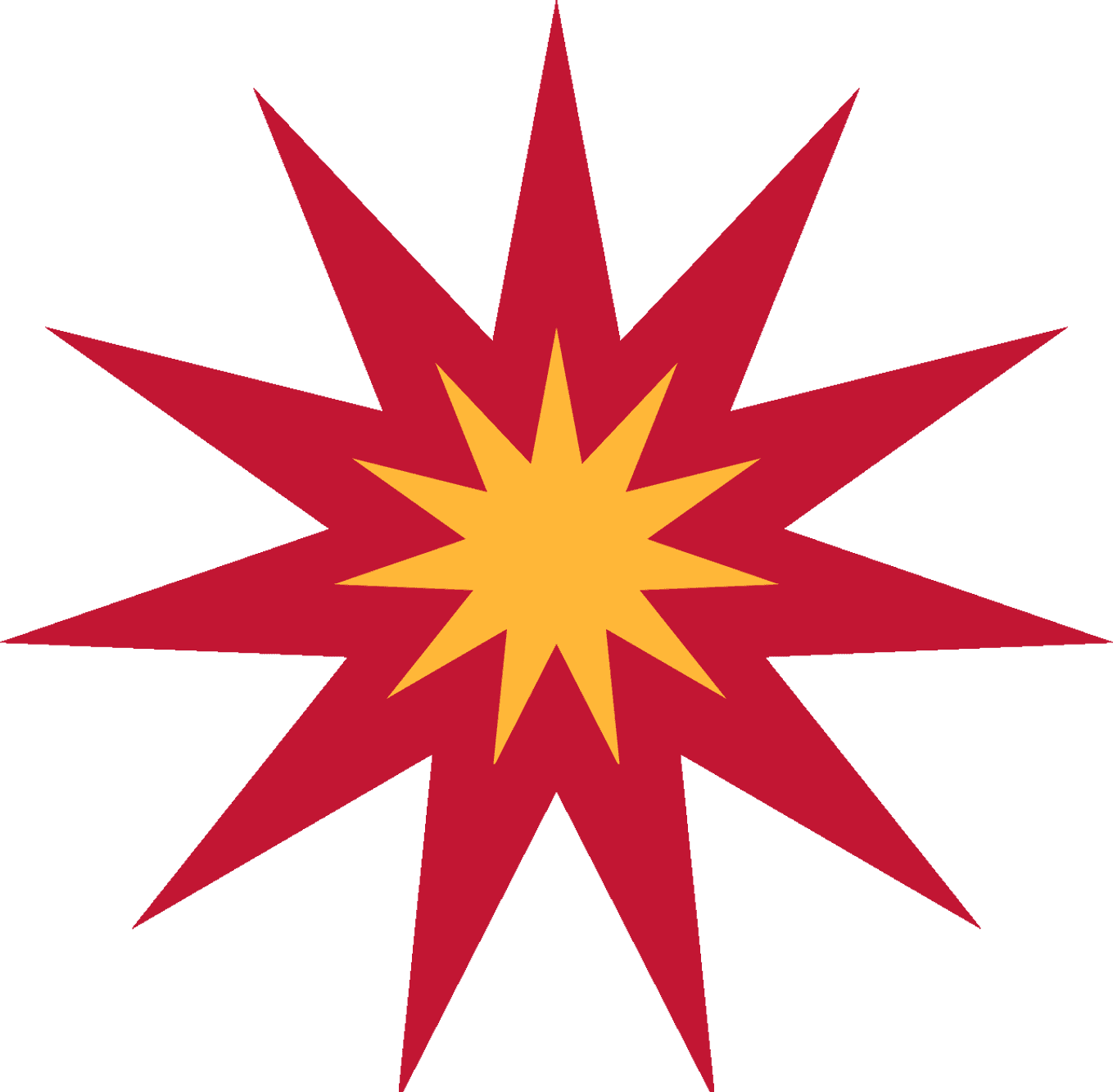 Estrela Vermelha e Amarela